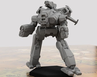 Marauder II "Bounty Hunter" | Special Variant by Syllogy | American Mecha | Compatible with BT and other 6mm Tabletop Wargames
