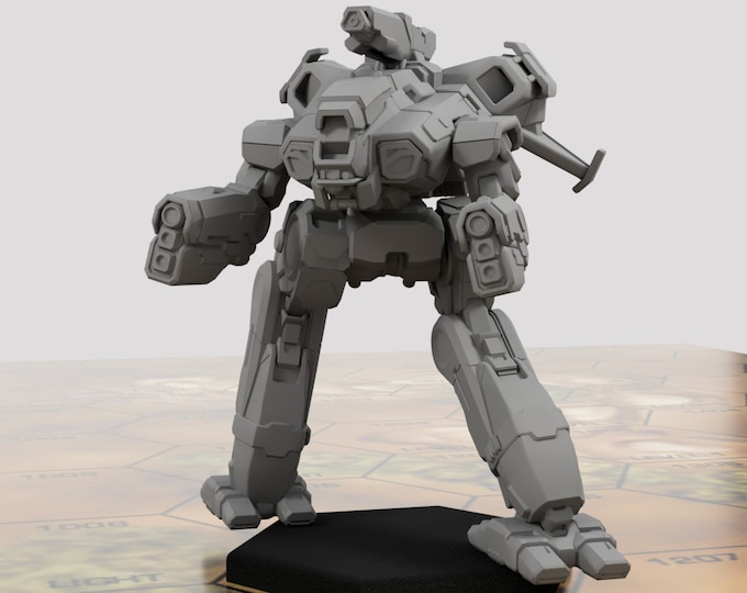 Marauder II "Bounty Hunter" | Special Variant by Syllogy | American Mecha | Compatible with BT and other 6mm Tabletop Wargames