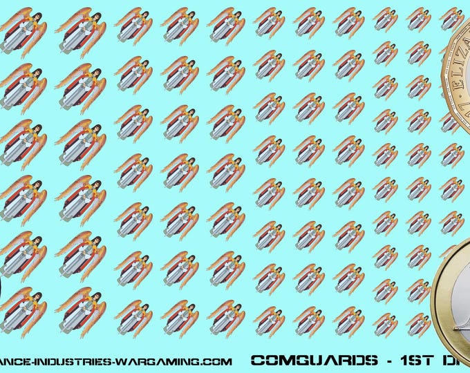 Comstar - Com Guards 1st Division | Premium Decals for BattleTech / Mechwarrior / Alpha Strike
