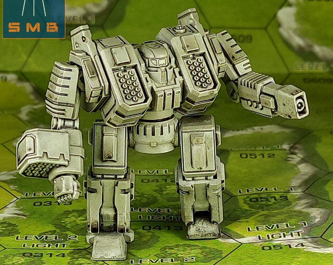 Naginata - SirMortimerBombito Sculpt | American Mecha | Compatible with Battletech