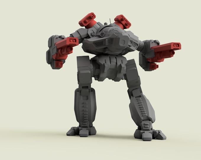 Cauldron Born (Ebon Jaguar) Alt. Config. B | DIW Exclusive | American Mecha | Compatible with Battletech