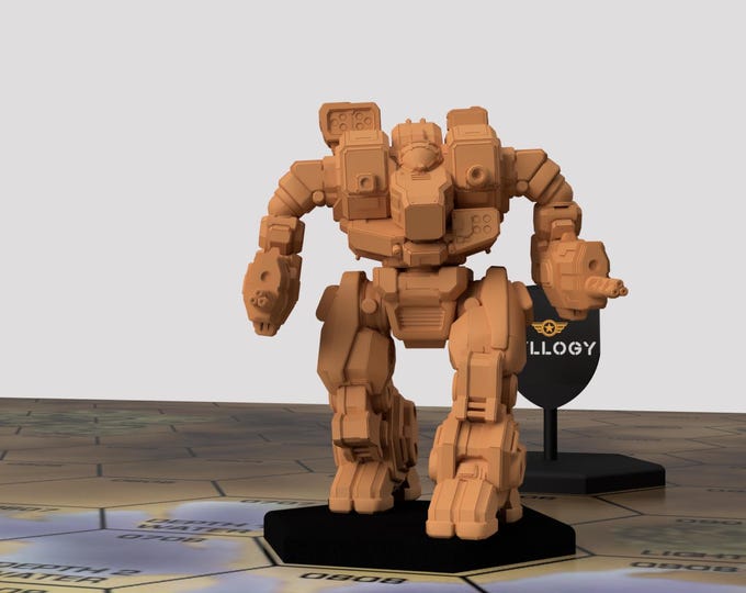 Hellbringer (Loki) "Shadow Fury" | Special Variant by Syllogy | BattleTech Miniature | For Battletech / Alpha Strike / Mechwarrior
