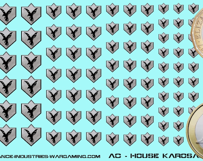 Periphery - Aurigan Coalition - House Karosas | Premium Decals for Battletech / Mechwarrior / Alpha Strike