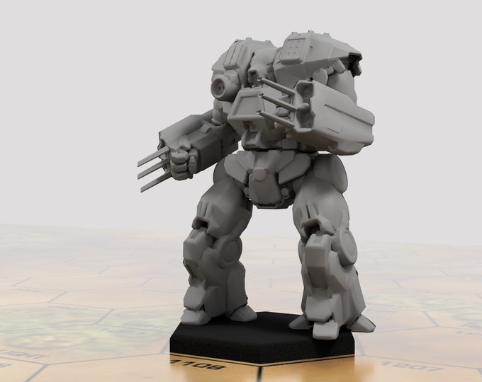 Battletech Miniatures - TRO 3058 - Clan Mechs MWO Style - 3D Printed on Demand