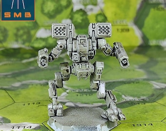 Arctic Wolf II - SirMortimerBombito Sculpt | American Mecha | Compatible with Battletech