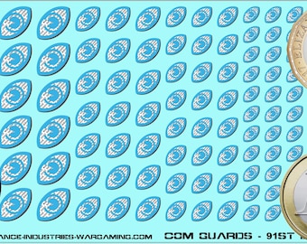 Comstar - Com Guards 91st Division | Premium Decals for BattleTech / Mechwarrior / Alpha Strike