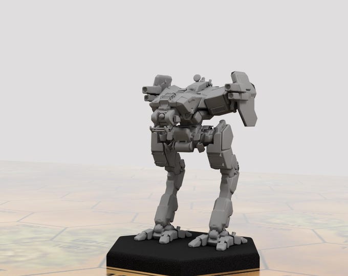 Locust LCT-1E | MWO Sculpt | American Mecha | Compatible with BT and other 6mm Tabletop Wargames