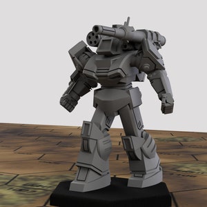 Shadow Hawk SHD-2H Inédito / Exclusivo de DIW / Mecha estadounidense / Compatible con BT y otros juegos de guerra de mesa de 6 mm