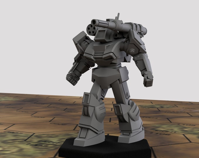 SHD-2H Shadow Hawk Unseen | DIW Exclusive | American Mecha | Compatible with Battletech