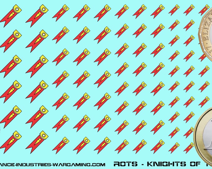 Republic of the Sphere - Knights of the Republic of the Sphere | American Mecha | Premium Decals | Compatible with Battletech