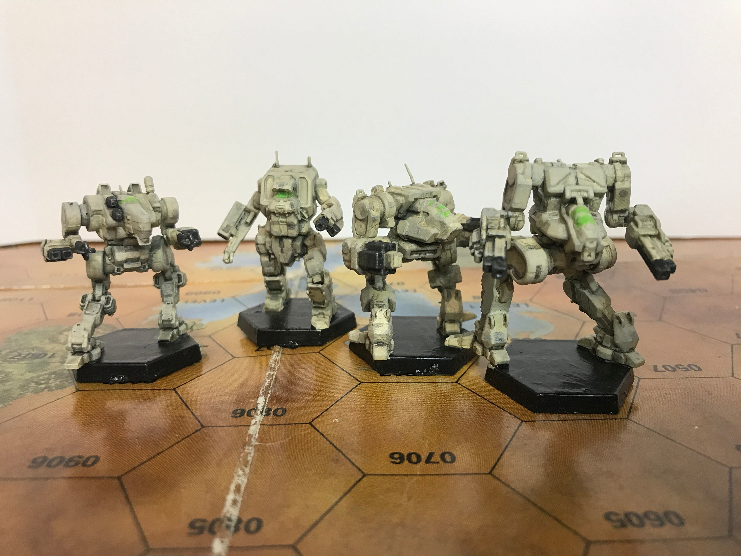 Battletech Miniatures - 17x Clan Omni Mechs and Battle Armor MWO style