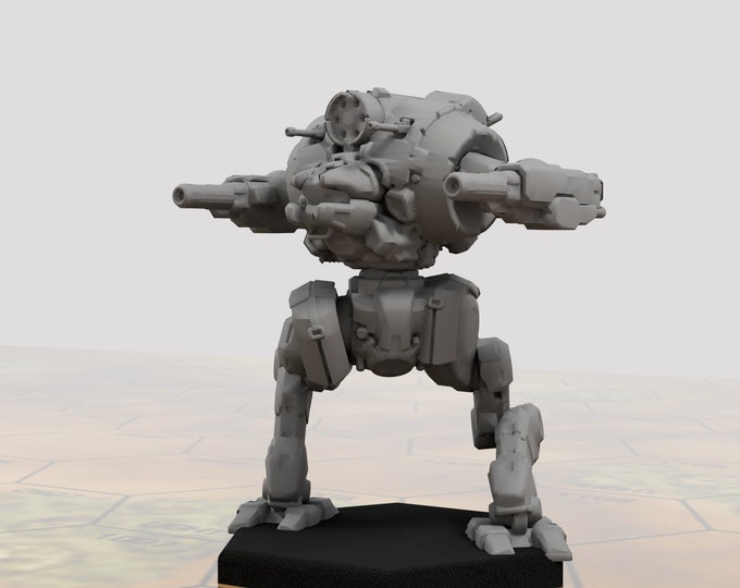 Battletech Miniatures - TRO 3067 - Inner Sphere Mechs MWO Style - 3D Printed on Demand