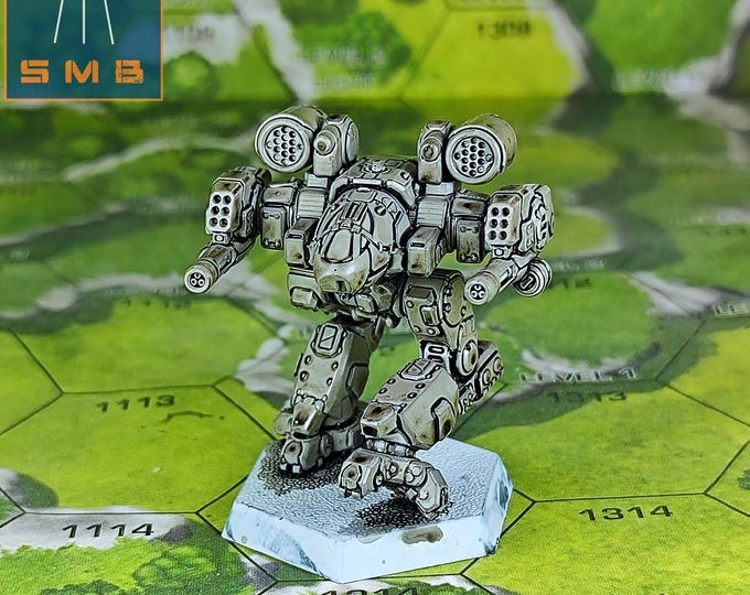 Ebon Jaguar (Cauldron Born) C - SirMortimerBombito Sculpt | American Mecha | Compatible with Battletech & Alpha Strike