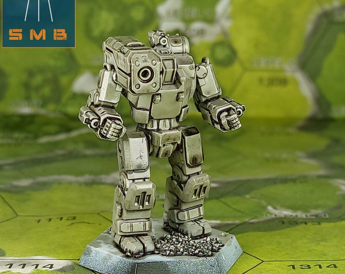 Hunchback - SirMortimerBombito Sculpt | Compatible with BT/American Mecha and other tabletop games