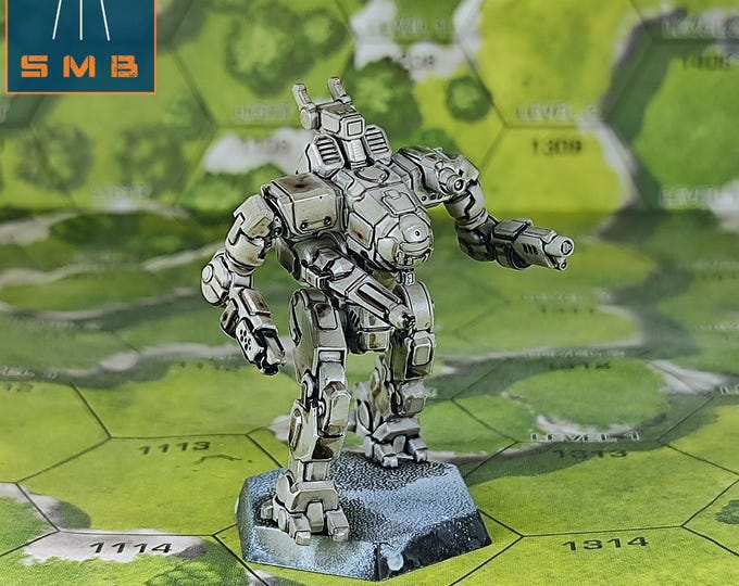 Vulcan VL-6M - SirMortimerBombito Sculpt | American Mecha | Compatible with BT and other 6mm Tabletop Wargames