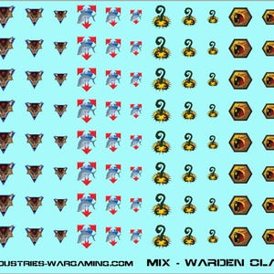 Battletech Premium Waterslide Decals - PICK ANY CANON FACTION