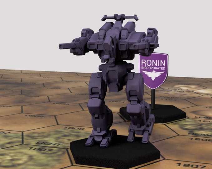 Rifleman  - Multiple Variants - by Ronin Inc. | American Mecha | Compatible with Battletech