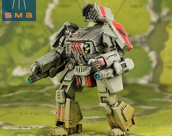 Thunderbolt IIC - SirMortimerBombito Sculpt | American Mecha | Compatible with BT and other 6mm Tabletop Wargames