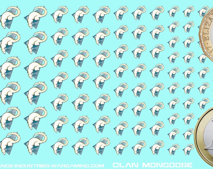 Clan Mongoose | Premium Decals for BattleTech / Mechwarrior / Alpha Strike