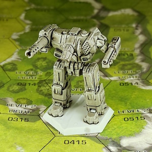 Lao Hu | Sir Mortimer Bombito | American Mecha | Compatible with BT and other 6mm Tabletop Wargames