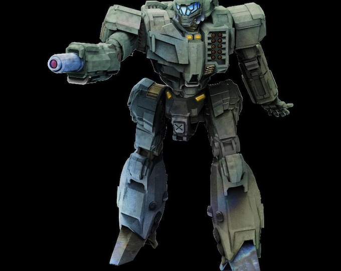 Valkyrie by Brian Banzai | American Mecha | Compatible with BT and other 6mm Tabletop Wargames