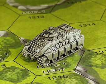Badger Tracked Transport - SirMortimerBombito Sculpt | American Mecha | Compatible with Battletech