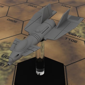 Caza aeroespacial Transit / Exclusivo de DIW / Mecha estadounidense / Compatible con BT y otros juegos de guerra de mesa de 6 mm