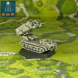 LRM Carrier C (Mehrere Varianten) | SirMortimer Bombito | Amerikanischer Mecha | Kompatibel mit BT und anderen 6 mm Tabletop Wargames