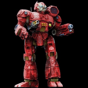 Akuma by Brian Banzai | American Mecha | Compatible with BT and other 6mm Tabletop Wargames
