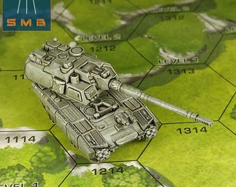 Leopard 3 Howitzer (Non-Canon) | Sir Mortimer Bombito | American Mecha | Compatible with BT and other 6mm Tabletop Wargames