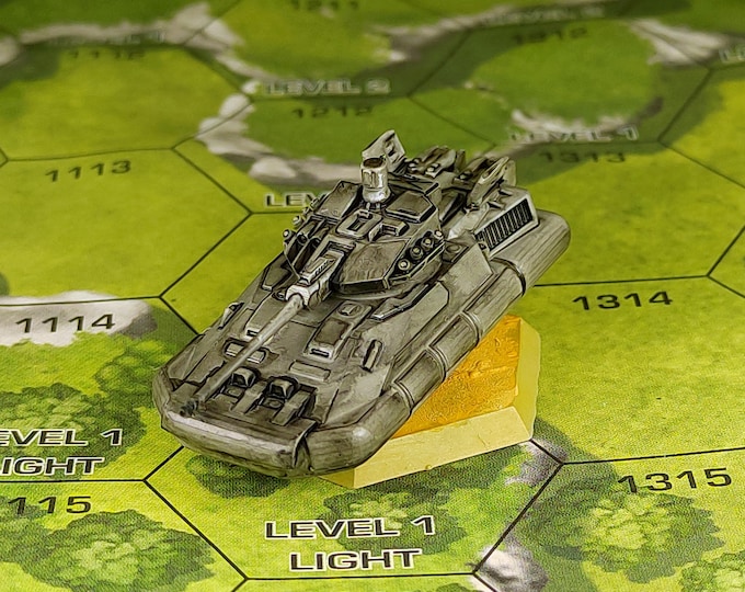 Scimitar Hover Tank - SirMortimerBombito Sculpt | American Mecha | Compatible with Battletech