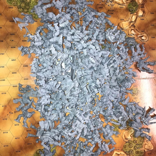 Broken Meks and Vehicles Lot from the Scrap Heap - Limited Stock | Compatible with BT/American Mecha and other tabletop games