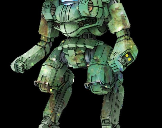 Jackal JA-KL-1532 by Brian Banzai | American Mecha | Compatible with BT and other 6mm Tabletop Wargames