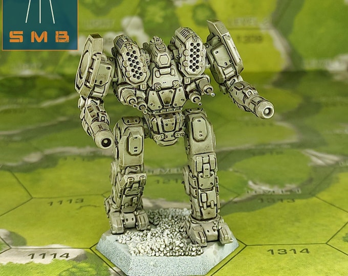Mauler MAL-1R - SirMortimerBombito Sculpt | American Mecha | Compatible with Battletech