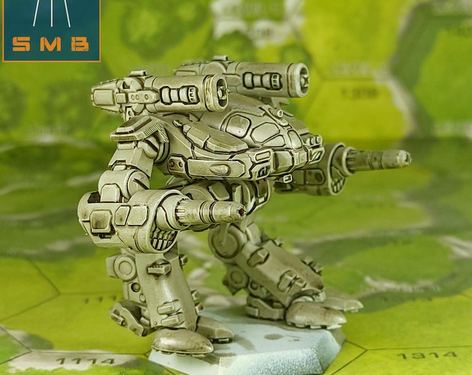 Stone Rhino / Behemoth - SirMortimerBombito Sculpt | American Mecha | Compatible with Battletech