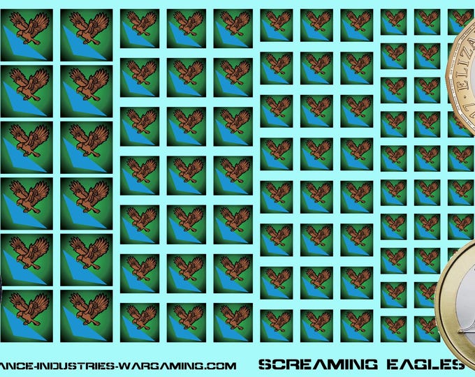 Mercenaries - Screaming Eagles | Premium Decals for BattleTech / Mechwarrior / Alpha Strike