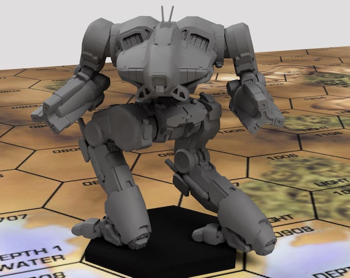 Awesome AWS-8V | DIW Exclusive | American Mecha | Compatible with BT and other 6mm Tabletop Wargames