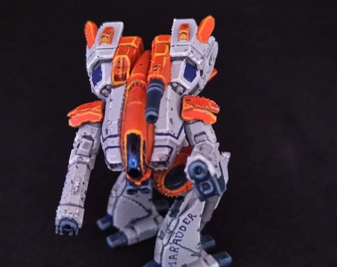 Marauder IIC - PMW Sculpt - Multiple Variants | American Mecha | Compatible with BT and other 6mm Tabletop Wargames