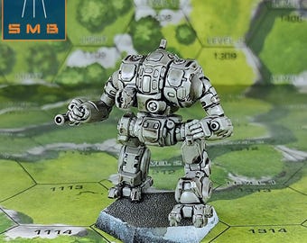 Caesar CES-3R - SirMortimerBombito Sculpt | American Mecha | Compatible with BT and other 6mm Tabletop Wargames