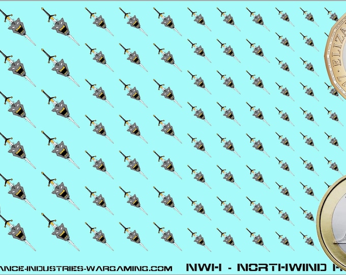 Mercenaries - Northwind Highlanders - Northwind Hussars | Premium Decals for BattleTech / Mechwarrior / Alpha Strike