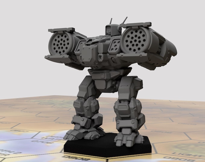 Annihilator ANH-1E | DIW Exclusive | American Mecha | Compatible with BT and other 6mm Tabletop Wargames