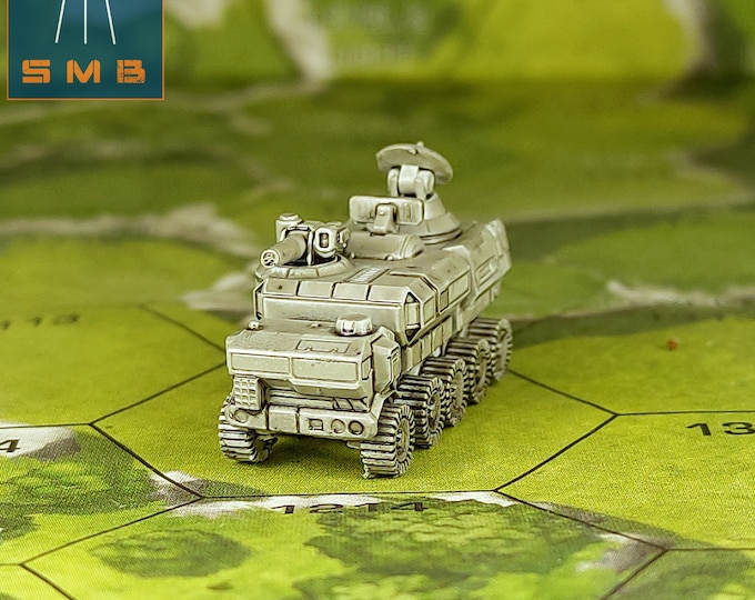Mobile HQ V1 - SirMortimerBombito Sculpt | American Mecha | Compatible with Battletech