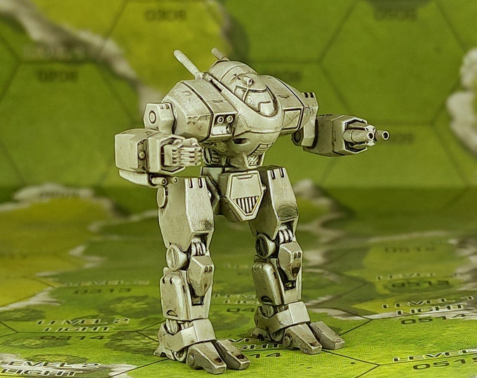 Sentinel STN-3F - SirMortimerBombito Sculpt | American Mecha | Compatible with BT and other 6mm Tabletop Wargames