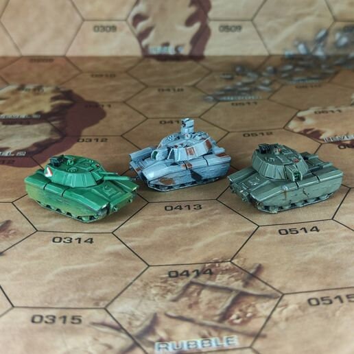 Custom Battletech Miniatures Battletech Miniatures - Sobaka MBT (Custom) - SirMortimerBombito Sculpt