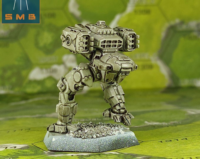 Battletech Miniatures - Jenner IIC  - SirMortimerBombito Sculpt