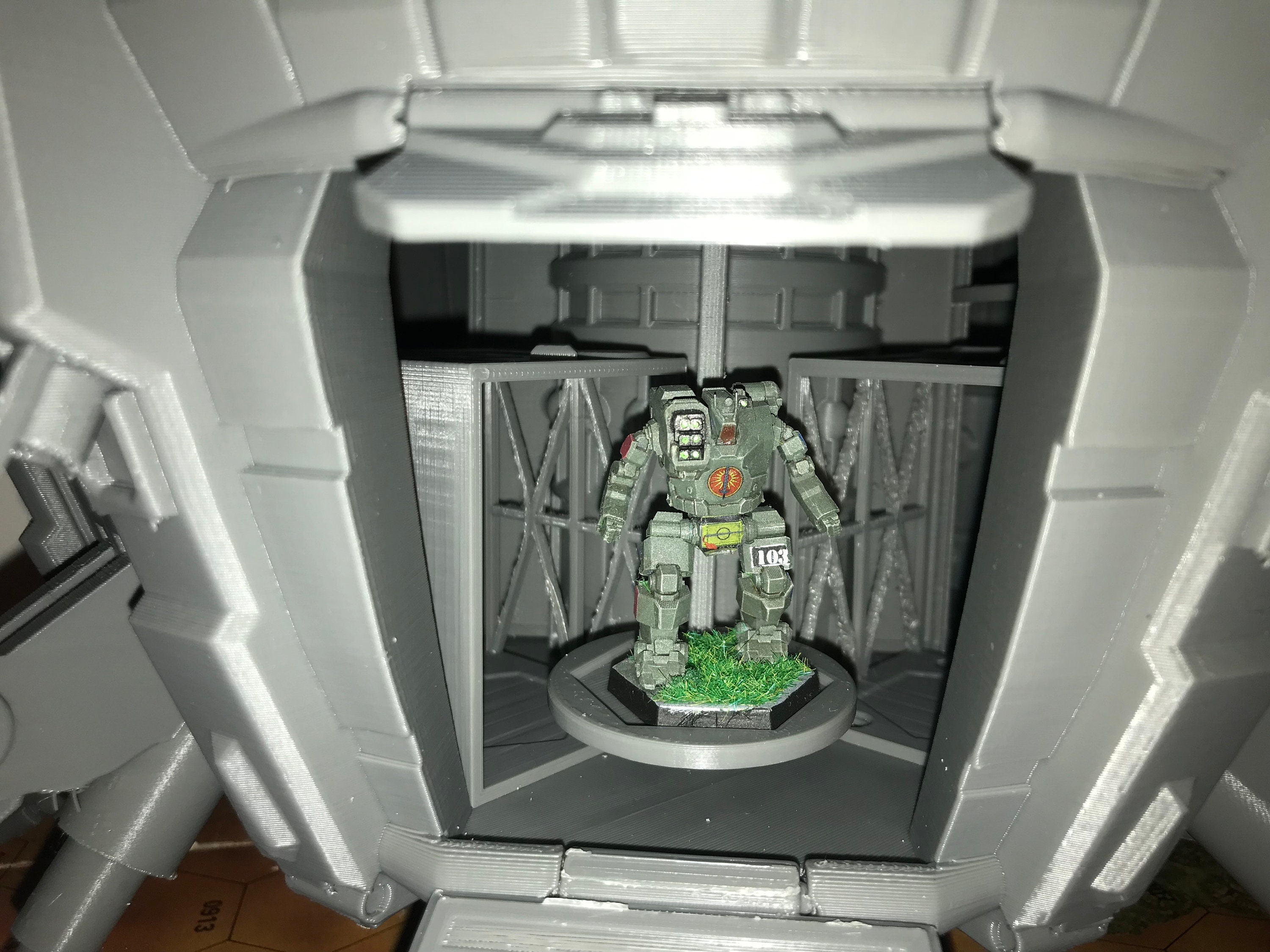 Union Unseen MECHSCALE Military Dropship DIW Exclusive American 