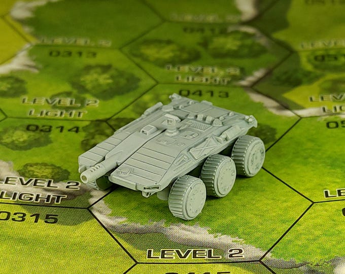 Hetzer Wheeled Assault Gun - SirMortimerBombito Sculpt | American Mecha | Compatible with Battletech