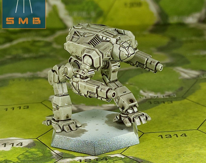 Pouncer (Multiple Variants) - SirMortimerBombito Sculpt | American Mecha | Compatible with BT and other 6mm Tabletop Wargames