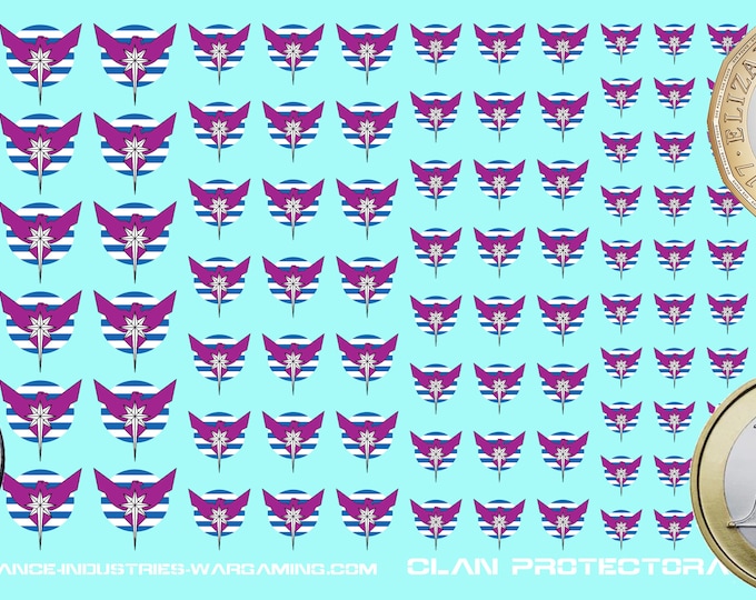 Clan Protectorate | Premium Decals for BattleTech / Mechwarrior / Alpha Strike
