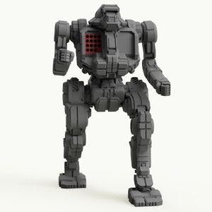 Javelot LRM JVN-10A | Exclusivité DIW | Compatible avec le Mecha américain et d&#39;autres jeux de guerre sur table de 6 mm